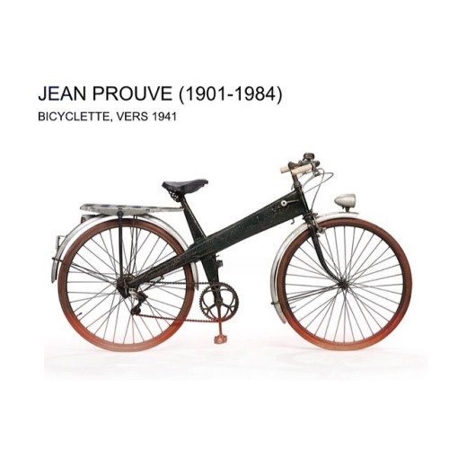 Bicicleta Jean Prouvé Quiroga Paez Cachivache vintage